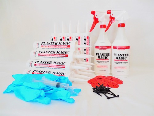 Plaster Magic Plaster Repair Kits  Plaster repair, Plastic clamps
